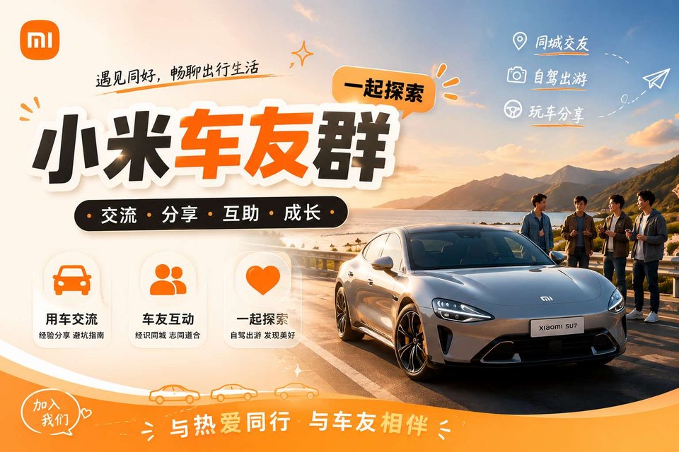 小米车友群模板